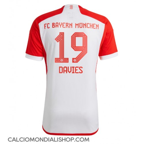 Maglie da calcio Bayern Munich Alphonso Davies #19 Prima Maglia 2023-24 Manica Corta